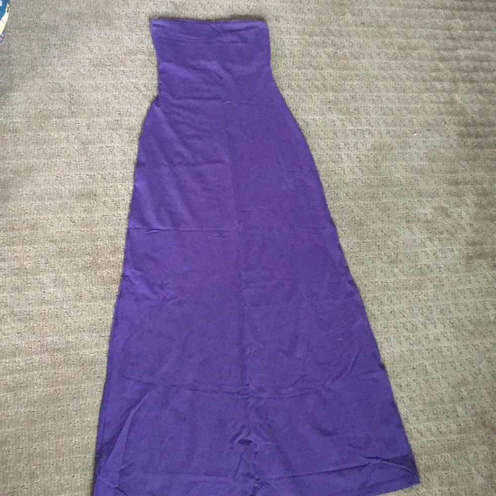 Susana Monaco strapless maxi dress